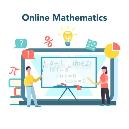 online-math-course-learning-mathematics-internet-idea-distance-education-knowledge-science-technology-engineering-183300095