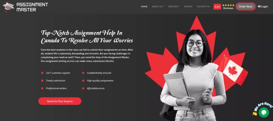 Assignment-help-Canada-cover-page