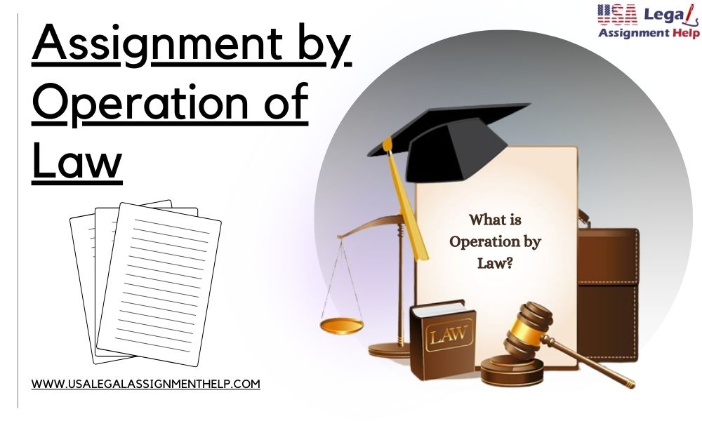 what is assignment by operation of law
