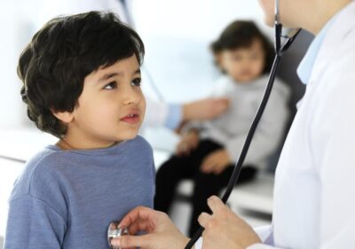 doctor-examining-child-patient-by-stethoscope-cute-arab-boy-physician-appointment-medicine-healthcare-concept_735658-363