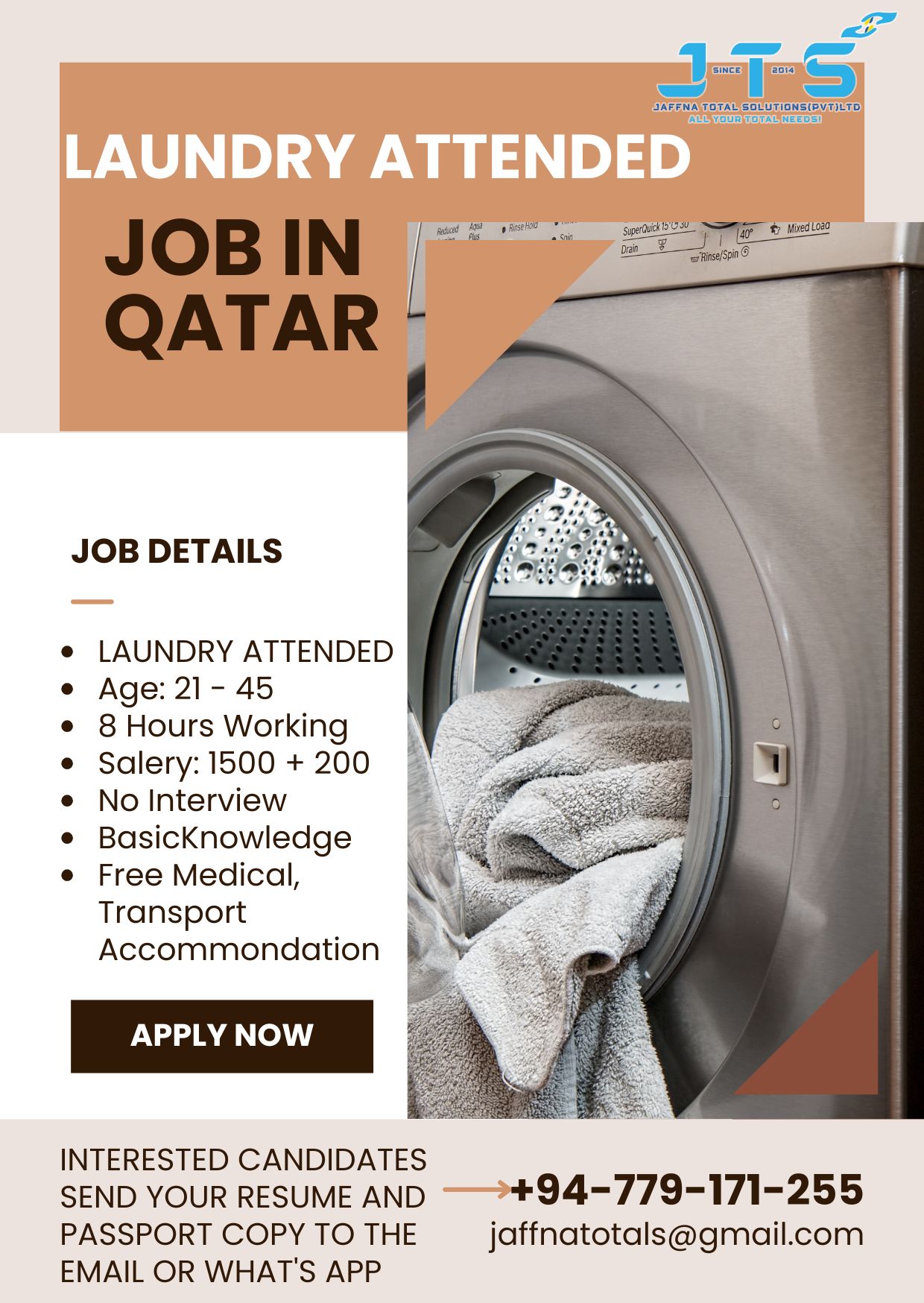 LAUNDRY-ATTENDED