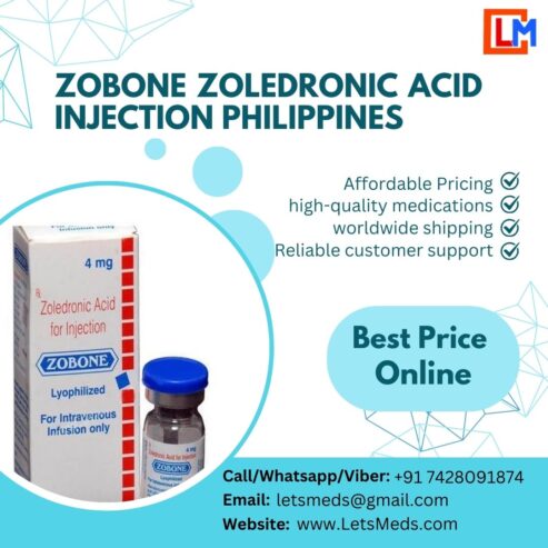 Zobone-4mg-Zoledronic-Acid-Injection-Online-at-Lowest-Cost-Philippines