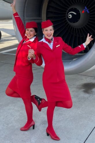 Austrian-Airlines-Flight-Attendant-Style-Inspiration