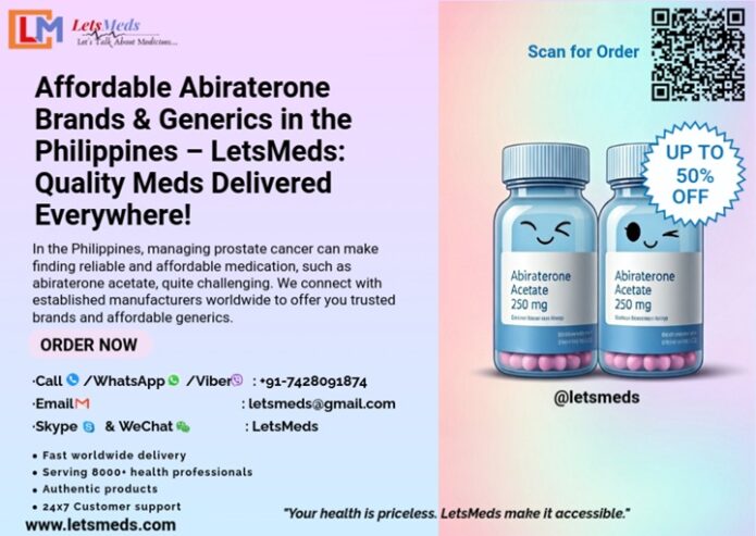 Get-Abiraterone-Acetate-at-affordable-price-in-the-Philippines-with-Letsmeds